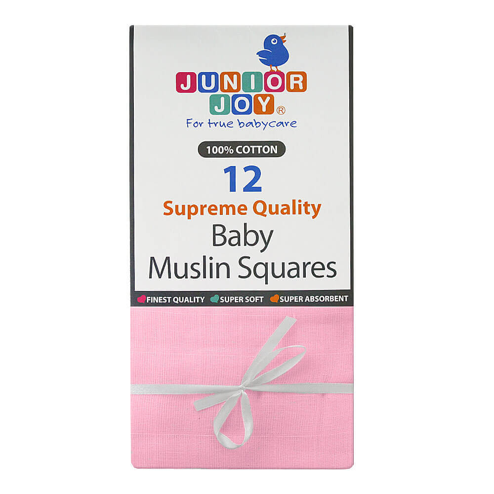 Junior Joy Baby Supreme Quality Muslin Nappies 